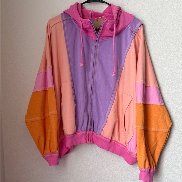 BiBi Jackets & Blazers - Bibi ColorBlock OverSized Jacket Size Small